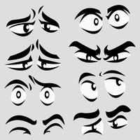 Cartoon Eyes vector