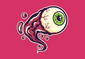 Eyeball Vector Illustration