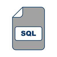 SQL Vector Icon