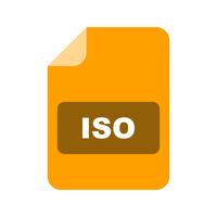 ISO Vector Icon