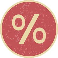 Percentage Vector Icon