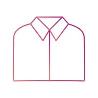 Icono de Vector de camisa de escuela