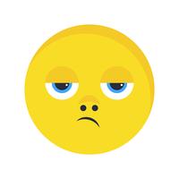 Disappointed Emoji Vector Icon