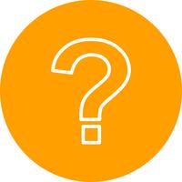 Question Mark Vector Icon