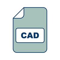 Icono de Vector de CAD