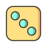 Dice Three Vector Icon