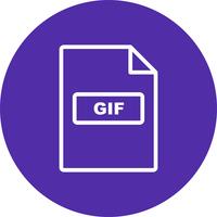 GIF Vector Icon