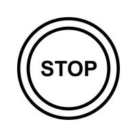 Vector Stop Icon