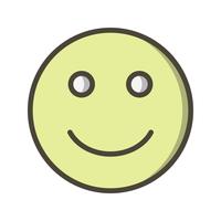 Happy Emoji Vector Icon