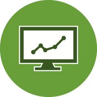 Stock Market Vector Icon