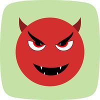 Devil Emoji Vector Icon