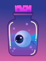 Unique Eyeball	 vector