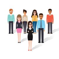 People Character vector