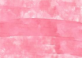 Colorful hand painted watercolor background. Pink watercolor brush strokes. Abstract watercolor texture and background for design. Watercolor background on textured paper. vector