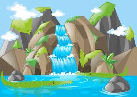 Waterfall Vector Art, Icons, and Graphics for Free Download