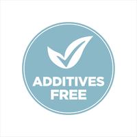 Additives free icon. 