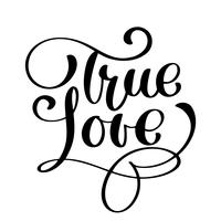 True love waits print Royalty Free Vector Image