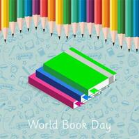 World book day vector