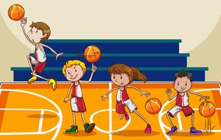 Baloncesto vector