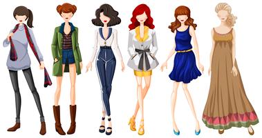 Fashion vector