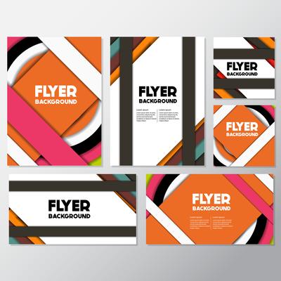fresh background flyer style background Design Template