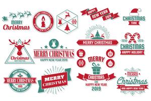 Christmas Vector Logo for banner