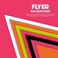 fresh background flyer style background Design Template vector