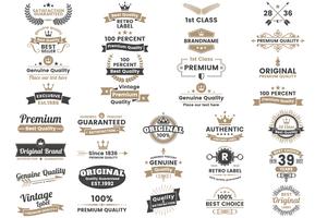 Vintage Retro Vector Logo para banner