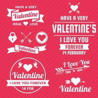 Valentine template banner Vector background for banner