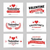 Valentine template banner Vector background for banner