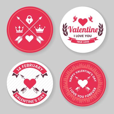 Valentine template banner Vector background for banner