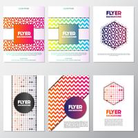 fresh background flyer style background Design Template vector