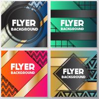 fresh background flyer style background Design Template vector