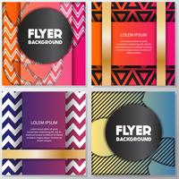 fresh background flyer style background Design Template vector