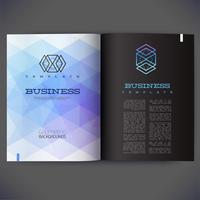 Abstract vector template design for the pages of the magazine, brochure, page, leaflet