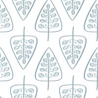 Christmas vector tree seamless pattern in Scandinavian style. Best for pillow, typography design, curtains