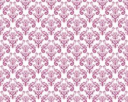 Damask vintage seamless patterns. vector