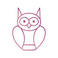 Graduate Owl Vector Icon