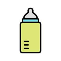 Baby Bottle Vector Icon