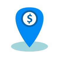 Business Location Vector Icon