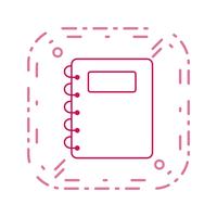 Notepad Vector Icon