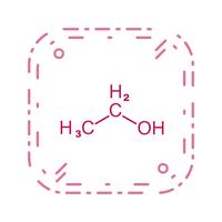 Icono de Vector de etanol