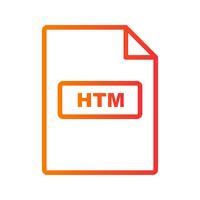 HTM Vector Icon