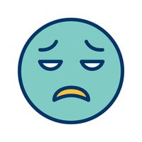 Disappointed Emoji Vector Icon