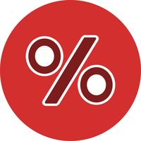 Percentage Vector Icon