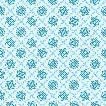 Seamless Ornamental Floral Pattern Background vector