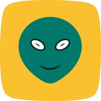 Alien Emoji Vector Icon