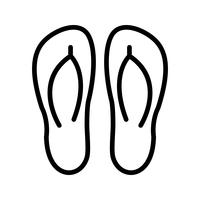 Icono de Vector de zapatillas