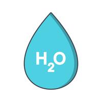 Icono de Vector de H2O