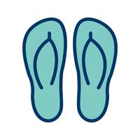 Slippers Vector Icon